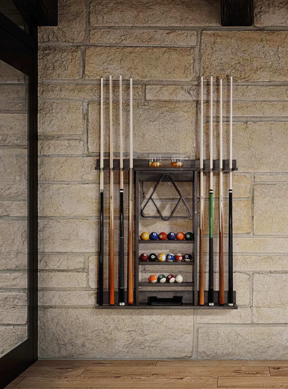 Bluegrass Wall Rack (Charcoal) - photo 5