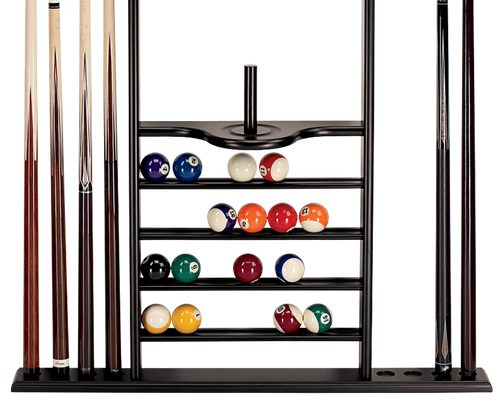 7-Cue Wall Rack (Black) - photo 2