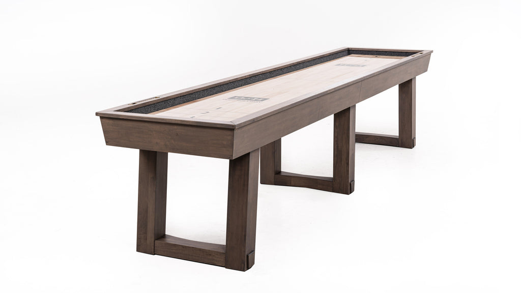 Bowie Shuffleboard Table in Glazed Pearl