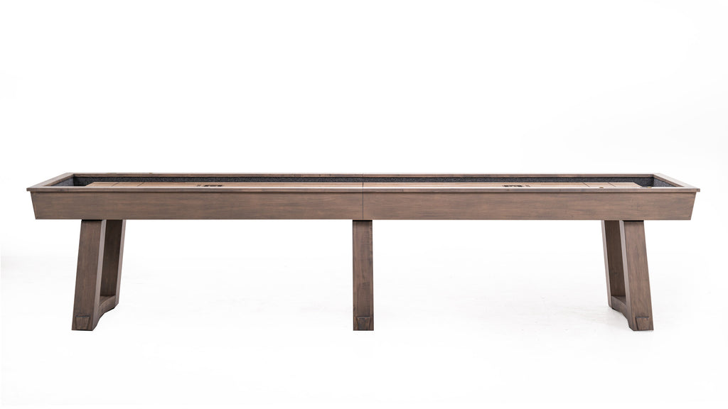 Bowie Shuffleboard Table in Glazed Pearl