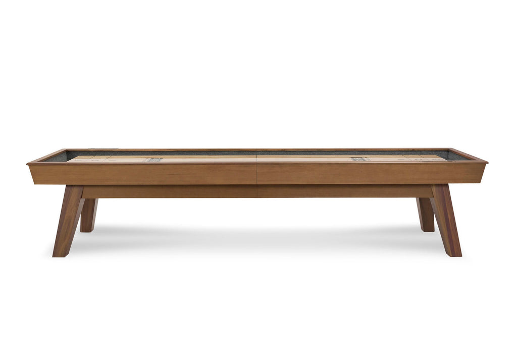 George Shuffleboard Table in Grey Walnut