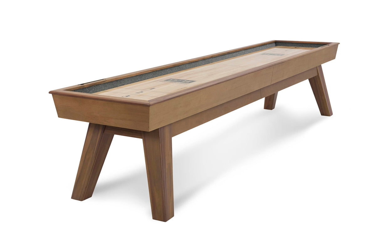 George Shuffleboard Table in Grey Walnut