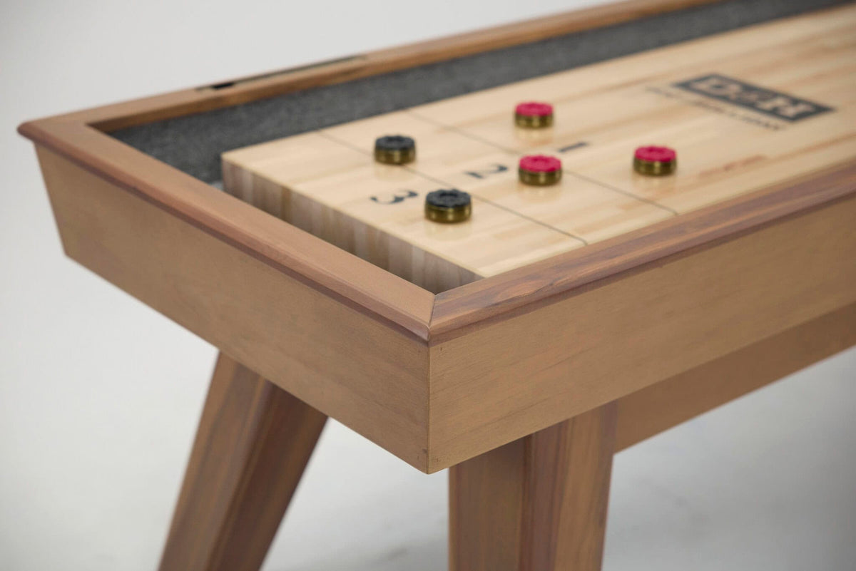 George Shuffleboard Table in Grey Walnut
