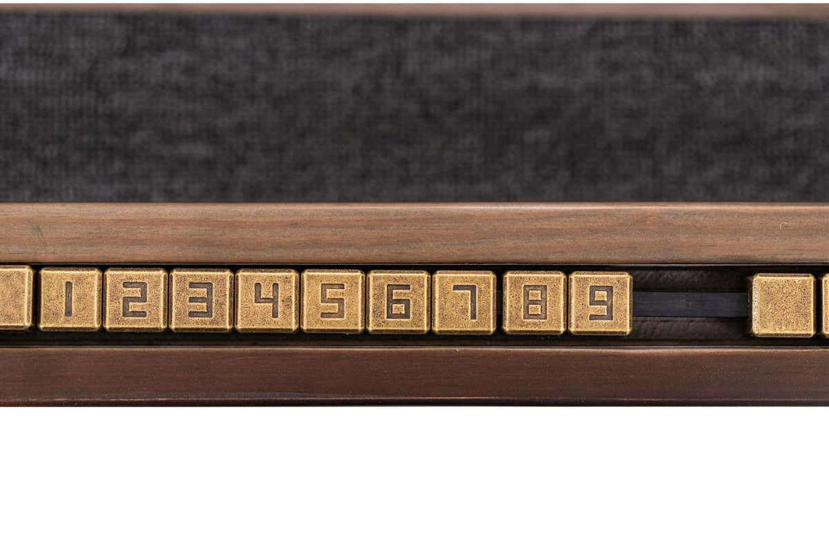 Hank Shuffleboard Table in American Chocolate
