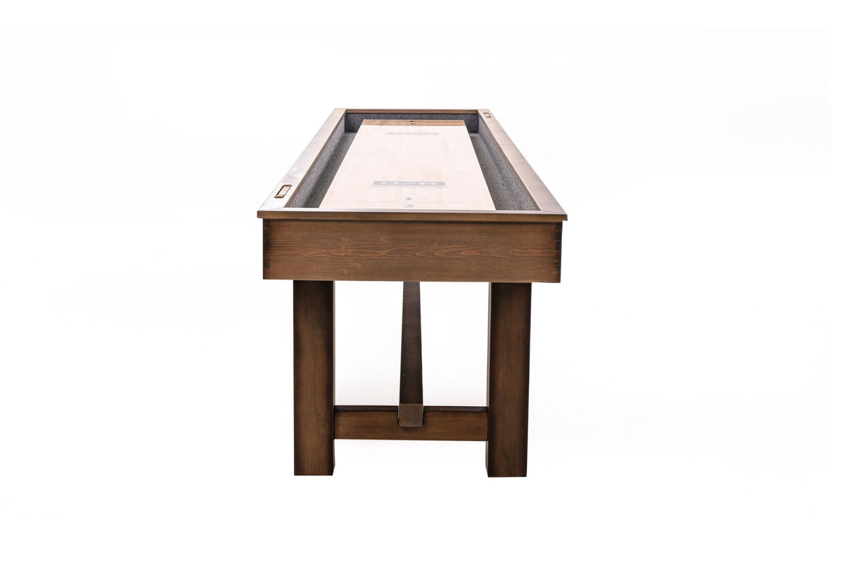 Hank Shuffleboard Table in American Chocolate