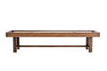 Hank Shuffleboard Table in American Chocolate