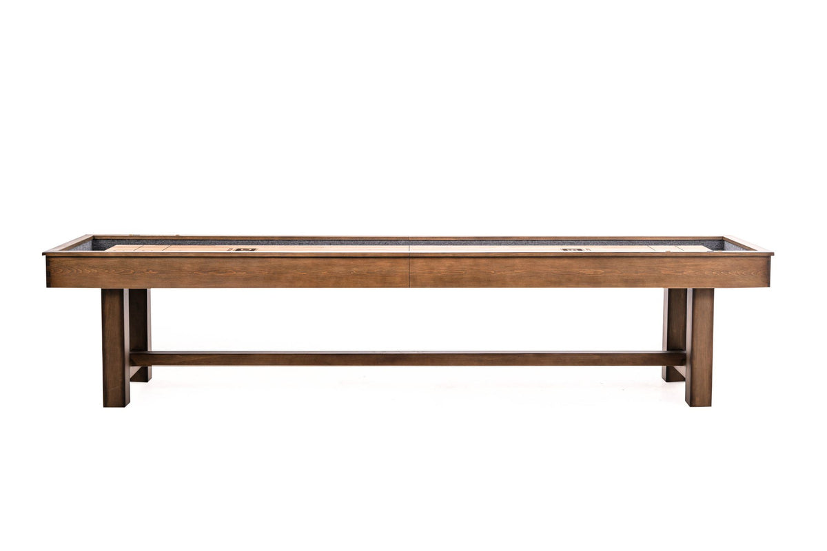 Hank Shuffleboard Table in American Chocolate