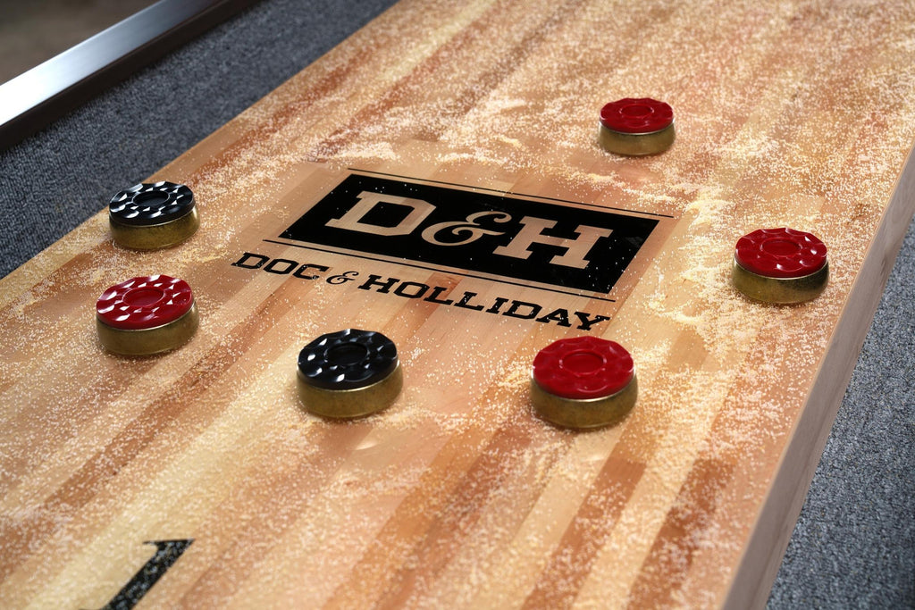 Savant Shuffleboard Table in Natural Ash
