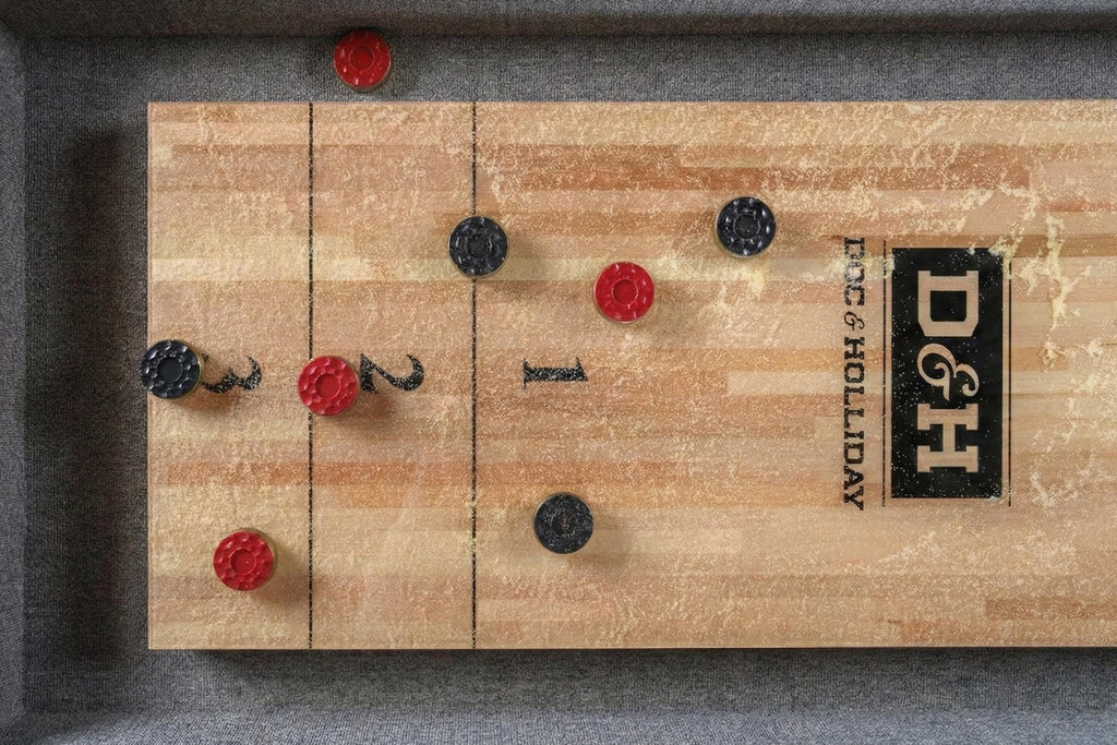 Savant Shuffleboard Table in Natural Ash