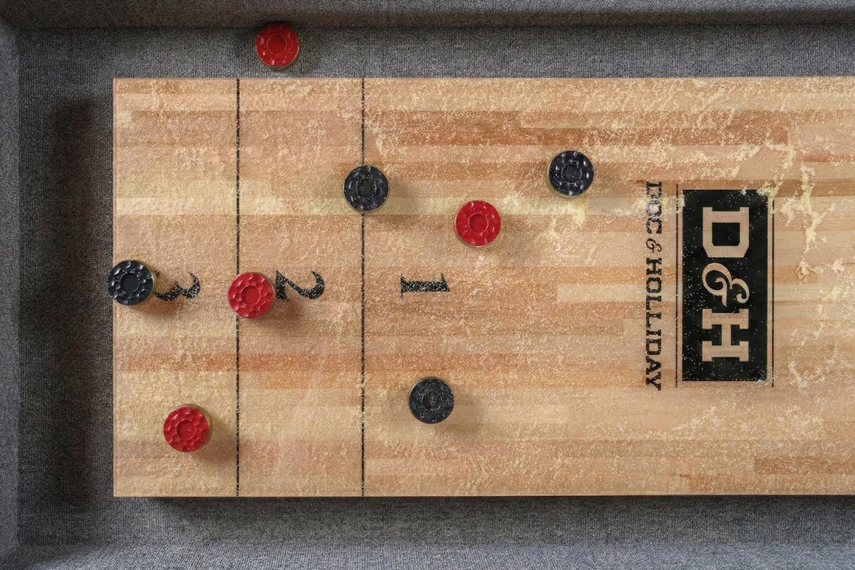 Savant Shuffleboard Table in Natural Ash