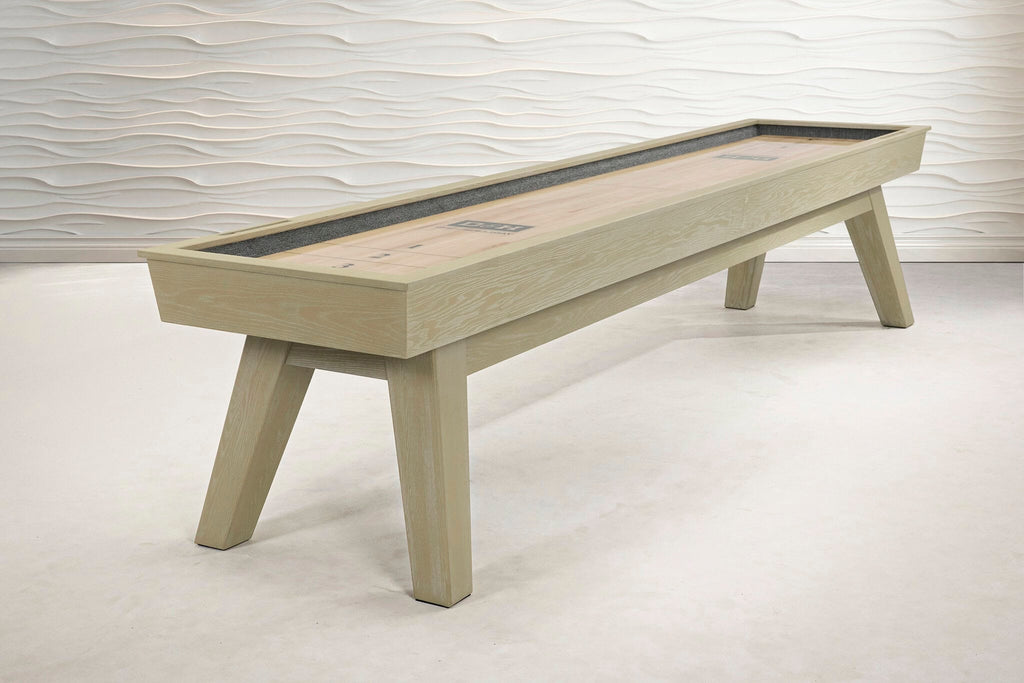 George Shuffleboard Table in Natural Ash