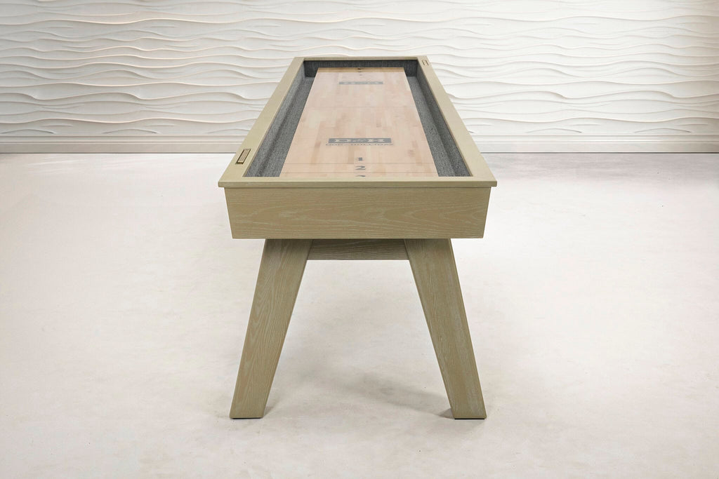 George Shuffleboard Table in Natural Ash