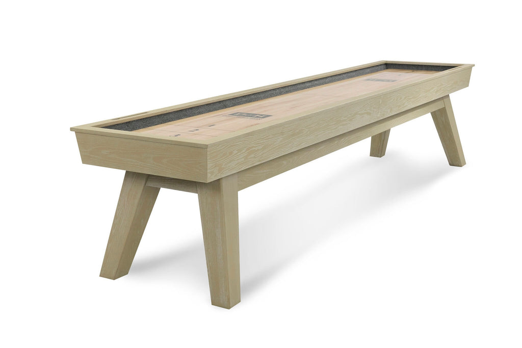 George Shuffleboard Table in Natural Ash