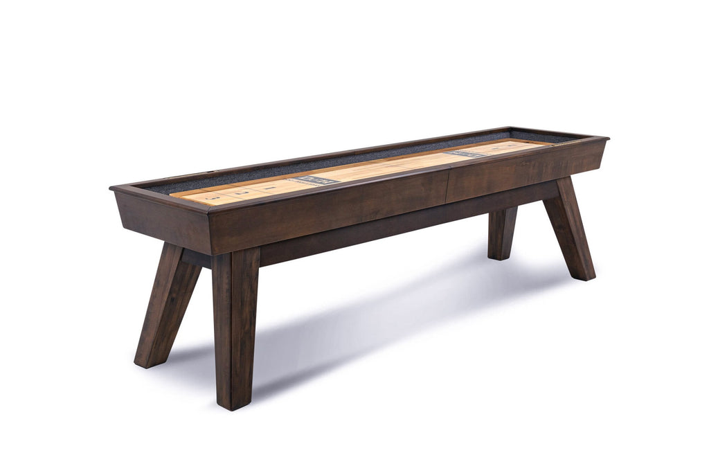 George Shuffleboard Table in Antique Coffee