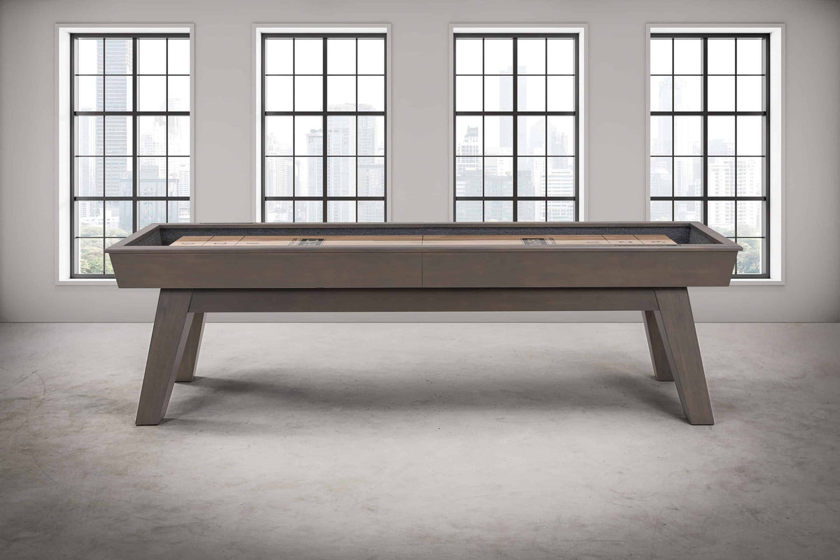 George Shuffleboard Table in Glazed Pearl