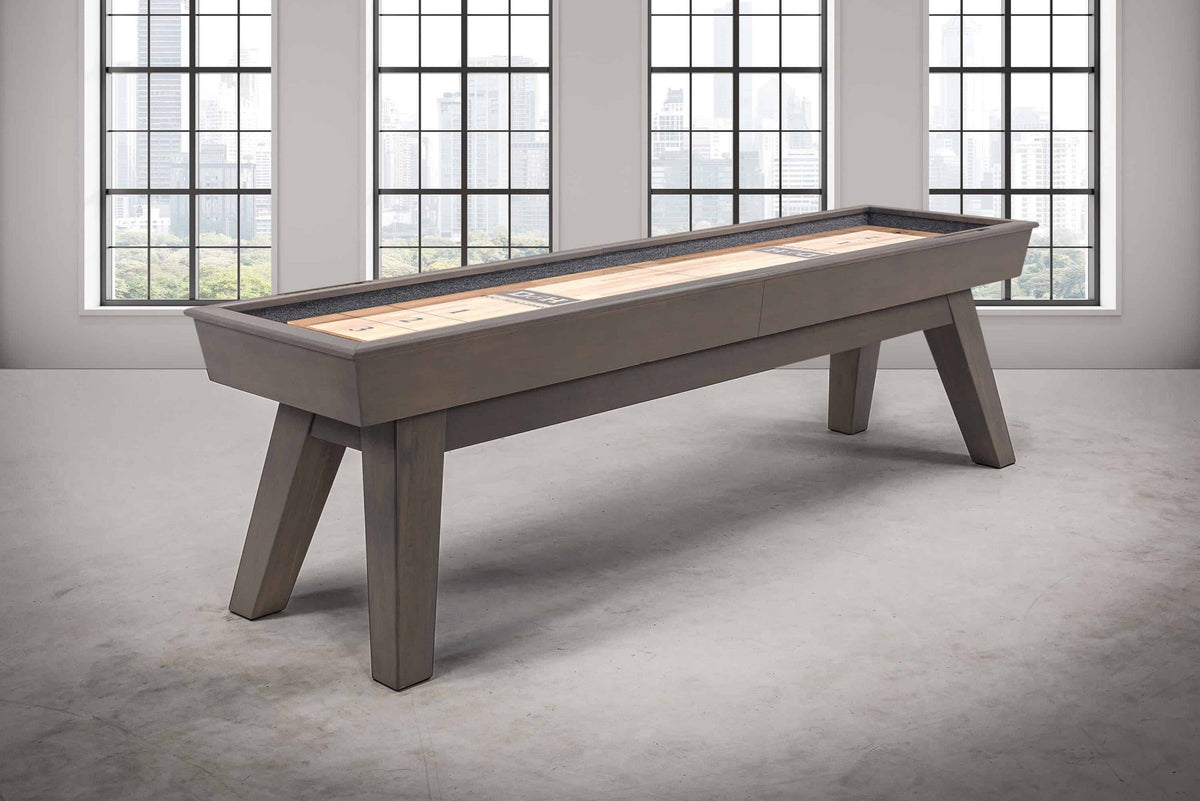 George Shuffleboard Table in Glazed Pearl