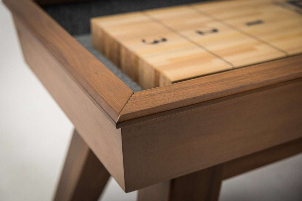 George Shuffleboard Table in Grey Walnut
