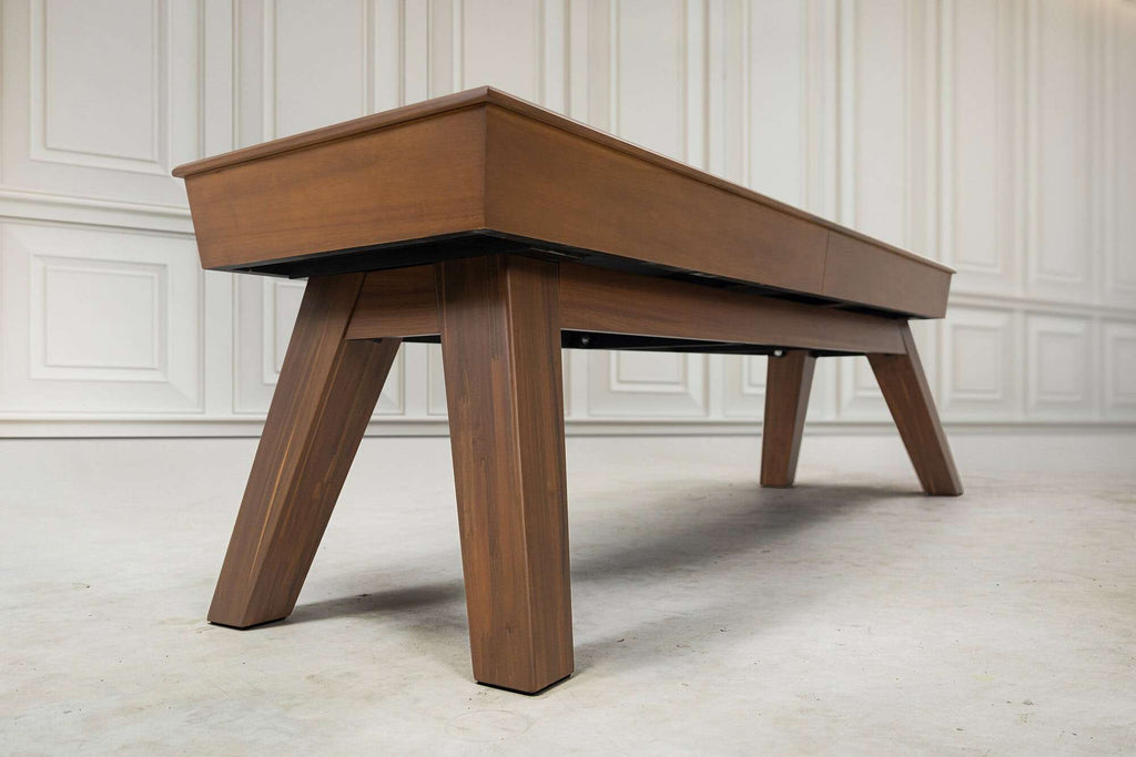 George Shuffleboard Table in Grey Walnut