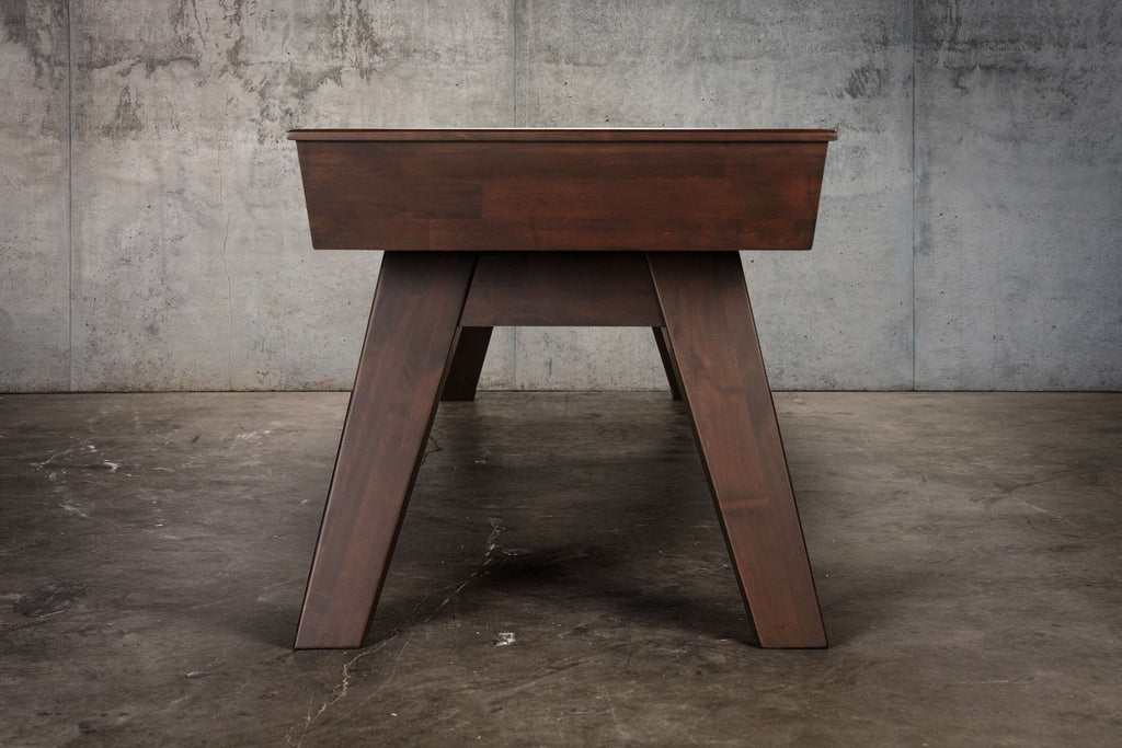 George Shuffleboard Table in Antique Coffee