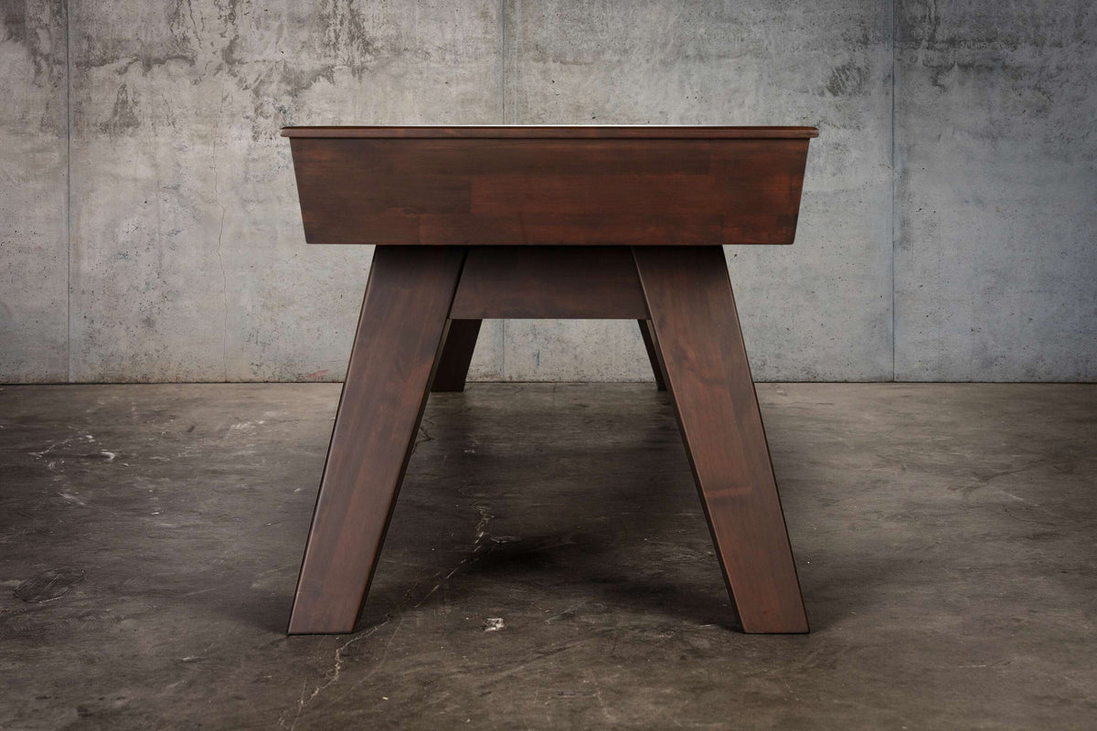 George Shuffleboard Table in Antique Coffee