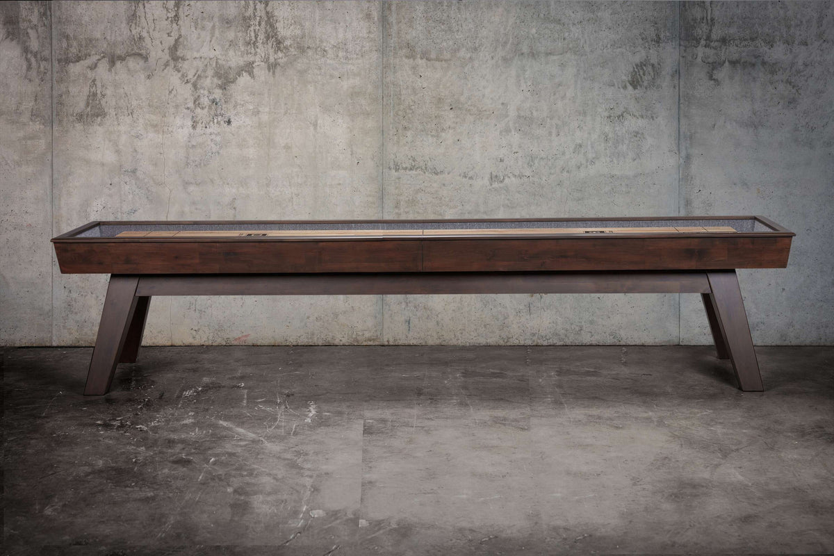 George Shuffleboard Table in Antique Coffee
