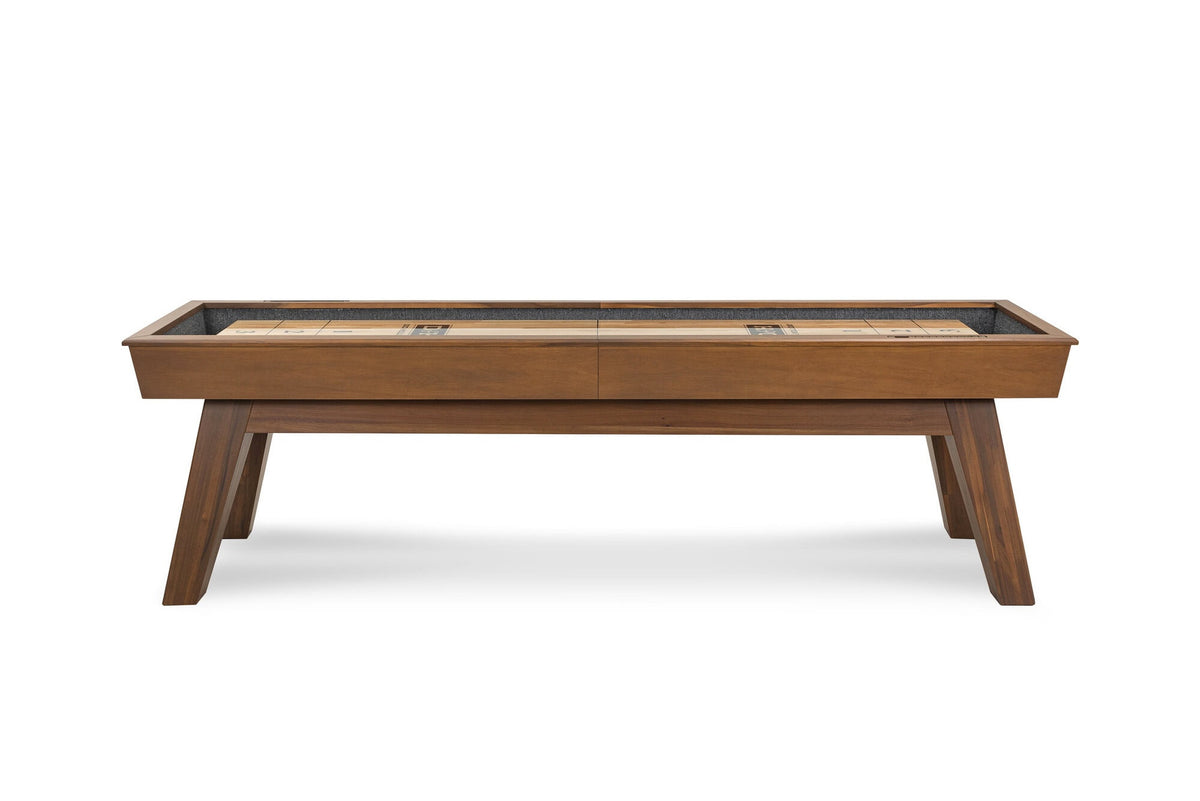 George Shuffleboard Table in Grey Walnut