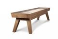 George Shuffleboard Table in Glazed Maple