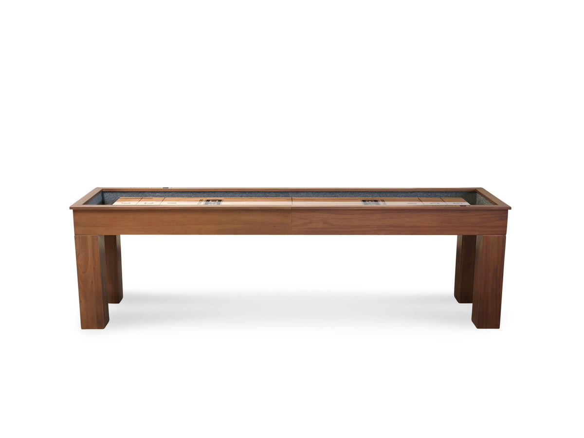 Paula Parsons Shuffleboard Table in Grey Walnut