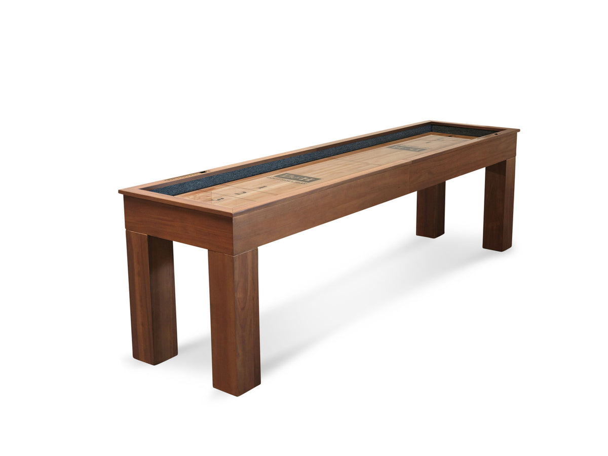 Paula Parsons Shuffleboard Table in Grey Walnut