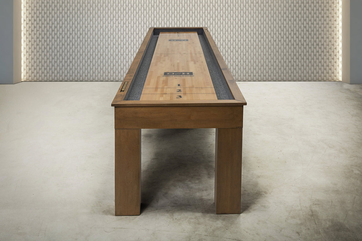 Paula Parsons Shuffleboard Table in Glazed Maple