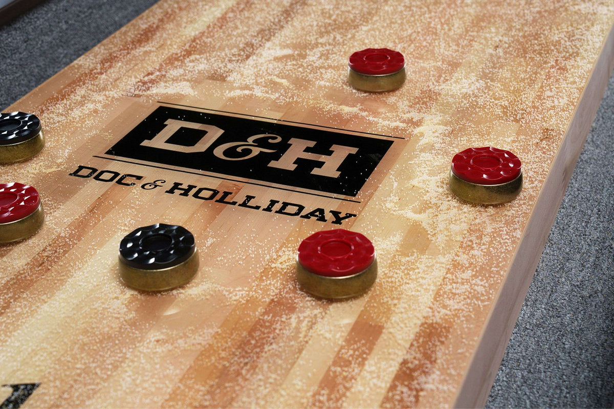 Paula Parsons Shuffleboard Table in Glazed Maple
