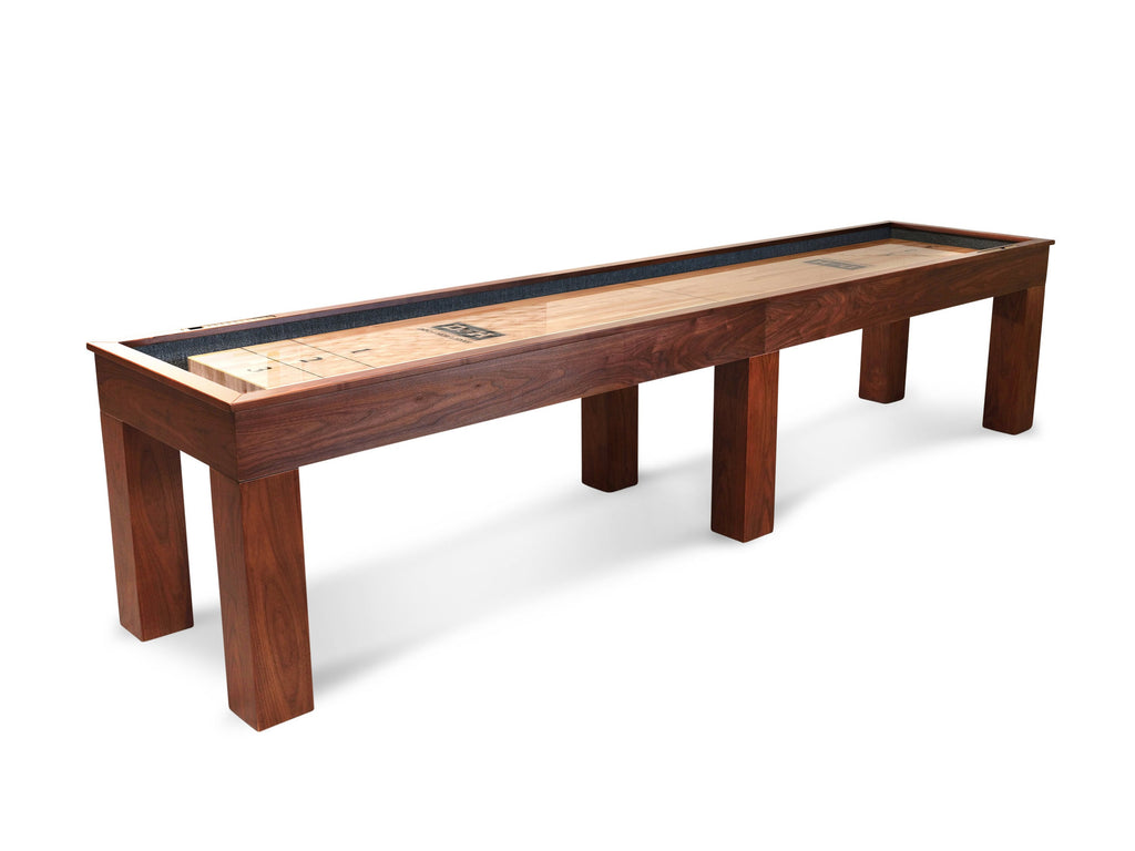 Paula Parsons Shuffleboard Table in Natural Walnut