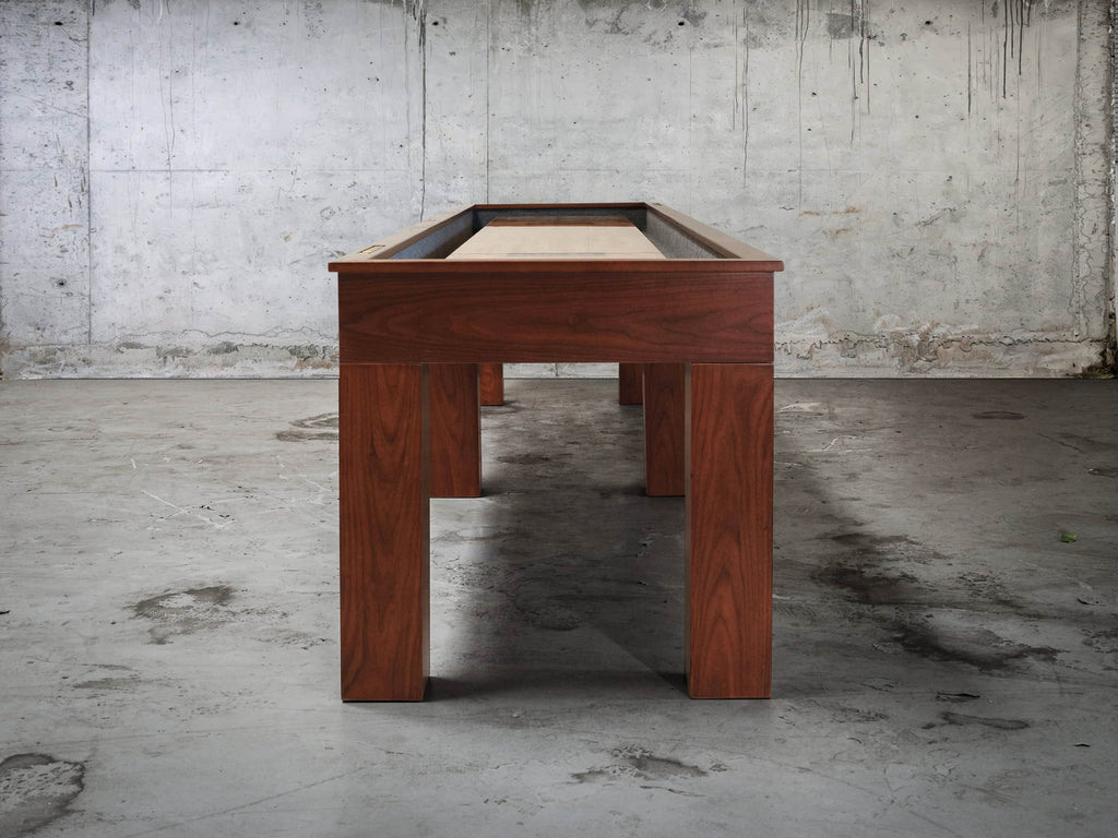 Paula Parsons Shuffleboard Table in Natural Walnut
