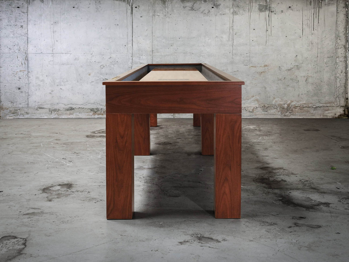 Paula Parsons Shuffleboard Table in Natural Walnut