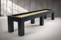 Peter Parsons Shuffleboard Table in Matte Black Lacquer