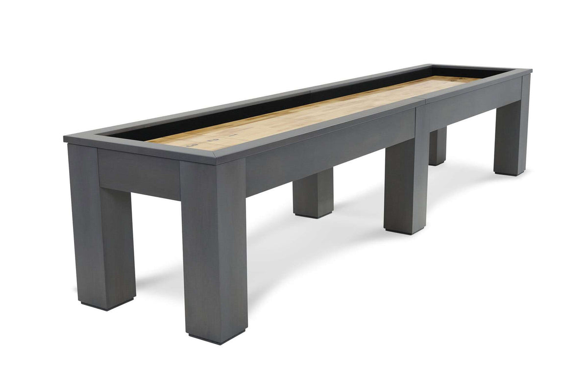 Peter Parsons Shuffleboard Table in Matte Smoke