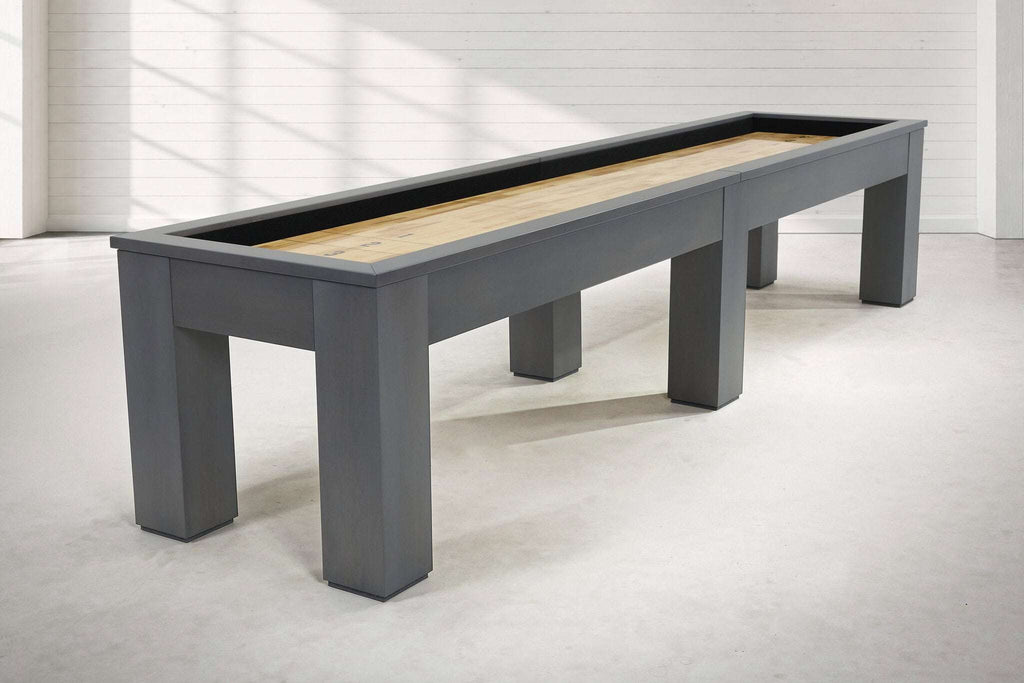 Peter Parsons Shuffleboard Table in Matte Smoke