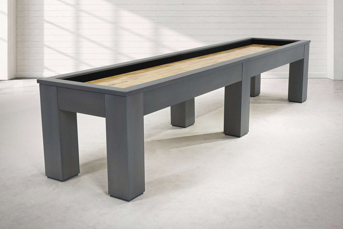 Peter Parsons Shuffleboard Table in Matte Smoke