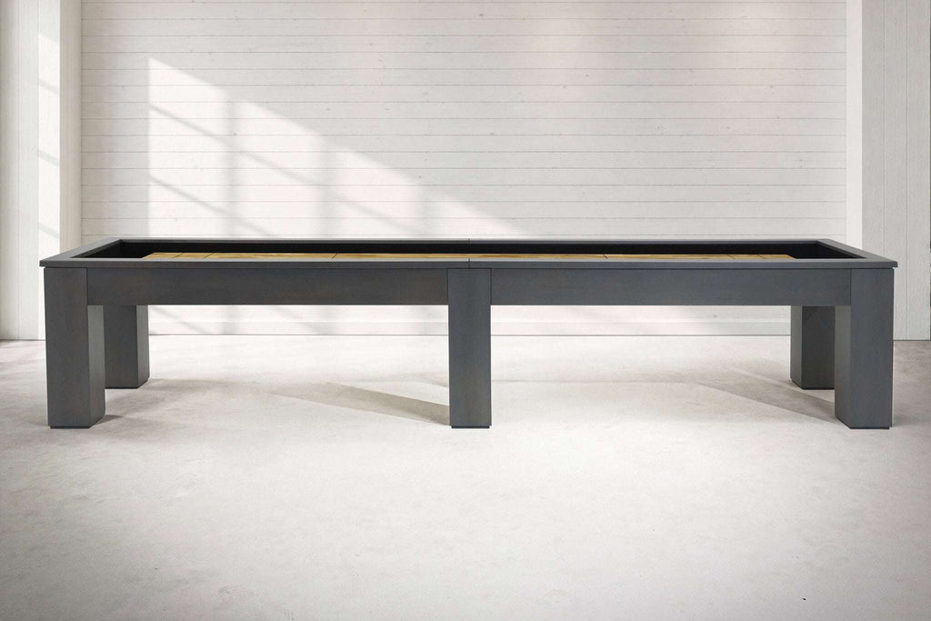 Peter Parsons Shuffleboard Table in Matte Smoke