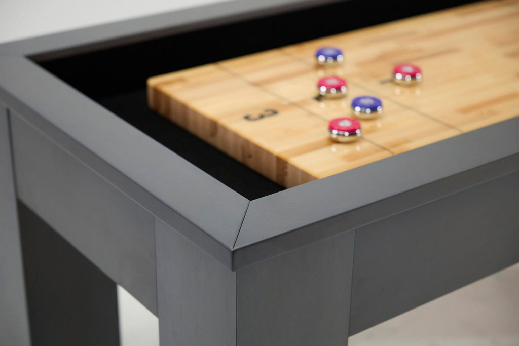 Peter Parsons Shuffleboard Table in Matte Smoke