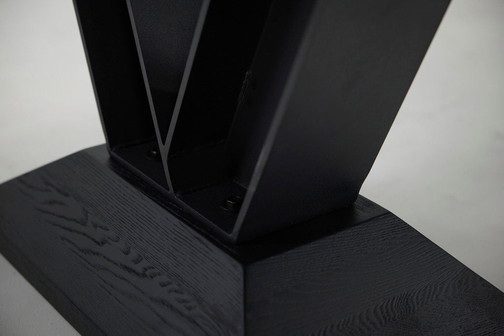 Savant Shuffleboard Table in Black Ash