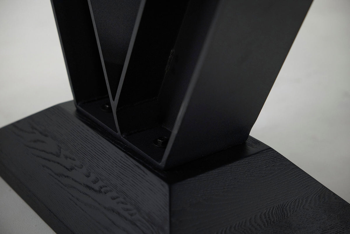 Savant Shuffleboard Table in Black Ash