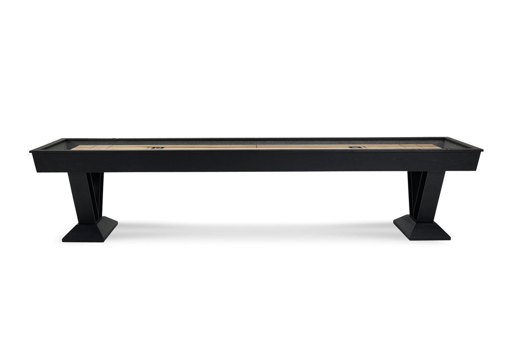Savant Shuffleboard Table in Black Ash