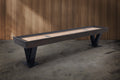 Savant Shuffleboard Table in Brown Sugar