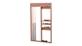 Arcadia Billiard Cue & Ball Wall Rack