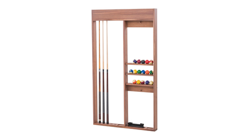 Arcadia Billiard Cue & Ball Wall Rack