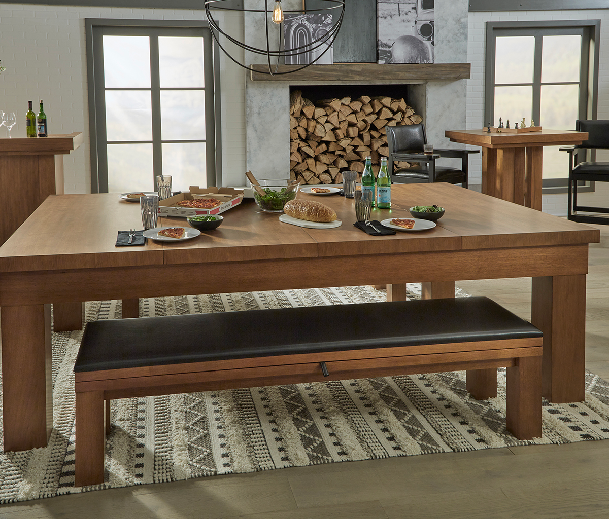 Alta Dining Conversion Top (Brushed Walnut) - photo 4