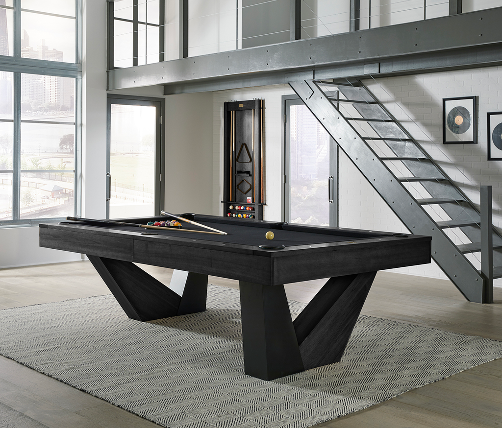 Annex Pool Table in Black Ash