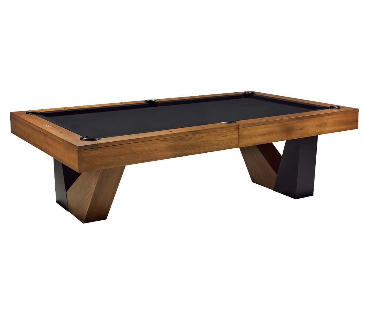 Annex Pool Table in Brushed Walnut - photo 1