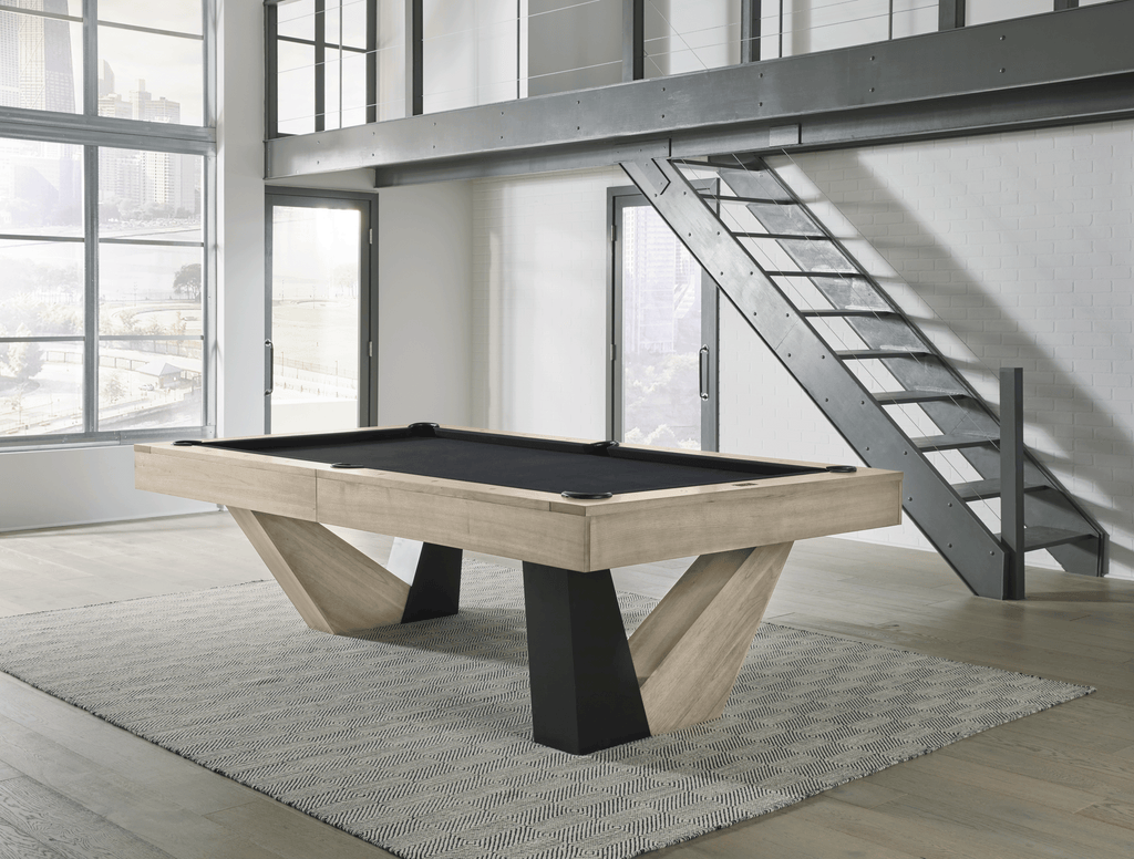 Annex Pool Table in Natural Ash